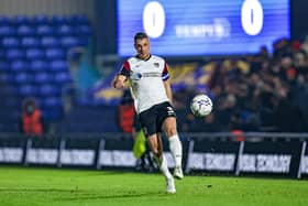 Reported AFC Wimbledon interest in Lee Brown has been played down by Pompey chief executive Andy Cullen. Picture: Nigel Keene/ProSportsImages