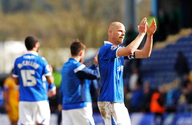 Former Pompey skipper Johnny Ertl didn't enjoy Richie Barker's time at Fratton Park as manager. Picture: Joe Pepler