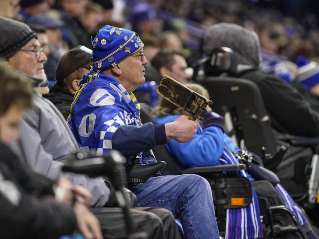 Pompey fans backed their team as they gave it everything against promotion-chasing Burnley at Fratton Park on Saturday.