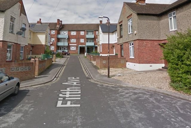 In the Wymering area, 34.9% of households were not deprived in 2021, an improvement on 2011 when the figure was 28.8%. Pic Fifth Avenue, google