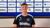 Pompey new-boy Thomas Waddingham is set to travel to West Brom on Saturday. Picture: Portsmouth FC
