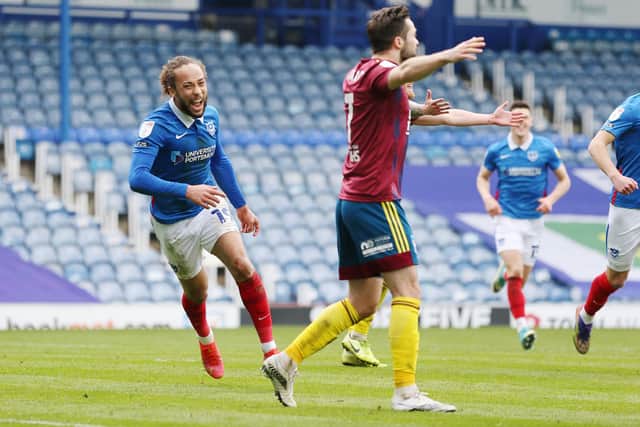 Marcus Harness' talent continues to excite Danny Cowley since his Fratton Park arrival. Picture: Joe Pepler