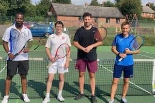 Active Academy (from left): Don Iro, Victor Lejeune, Jon Plaw and Matt Grigg
