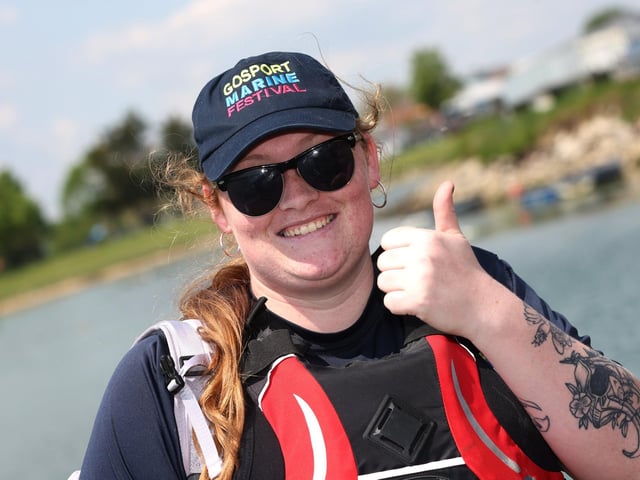 Pictured is Chesta Hollingworth at the event.
Picture: Sam Stephenson.