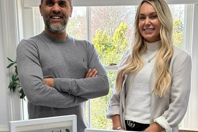 Matt Marsh and Danielle Kelly from ROK Marsh Estate Agents based in Hilsea.