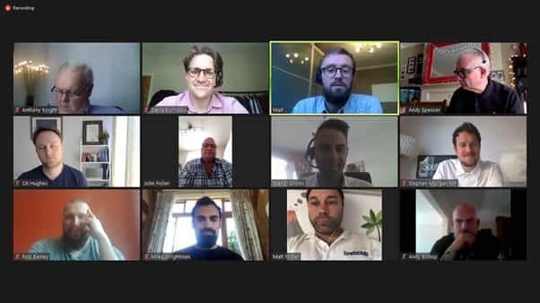 Mental health awareness groups in Portsmouth met over a video call to discuss the importance of men's mental health support