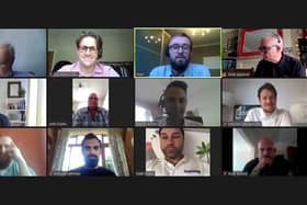 Mental health awareness groups in Portsmouth met over a video call to discuss the importance of men's mental health support