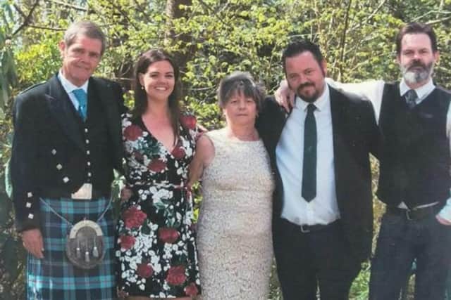 Left to right: Barry Cook, Kyla Smith, Bell Cook, Jamie Cook, and Tony Cook. Picture: Kyla Smith.