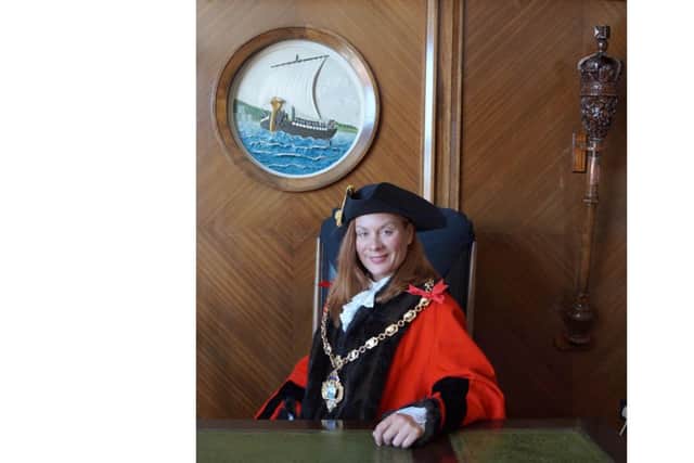 Cllr Zoe Huggins, the new mayor of Gosport. Picture: Gosport Borough Council