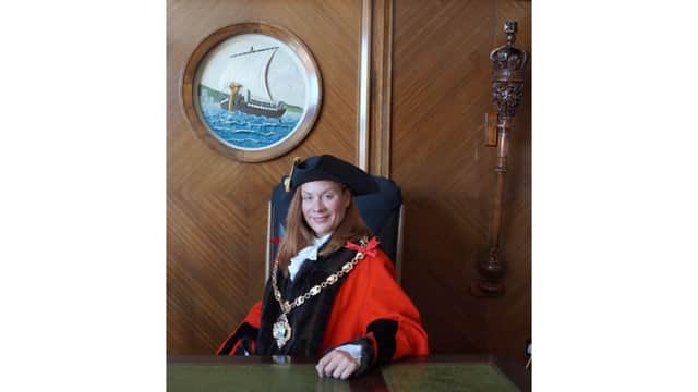 Cllr Zoe Huggins, the new mayor of Gosport. Picture: Gosport Borough Council