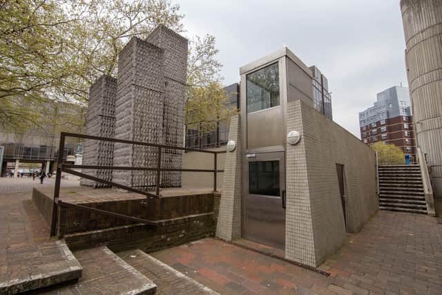 The Guildhall Square lift, Portsmouth on 28 April 2021
Picture: Habibur Rahman