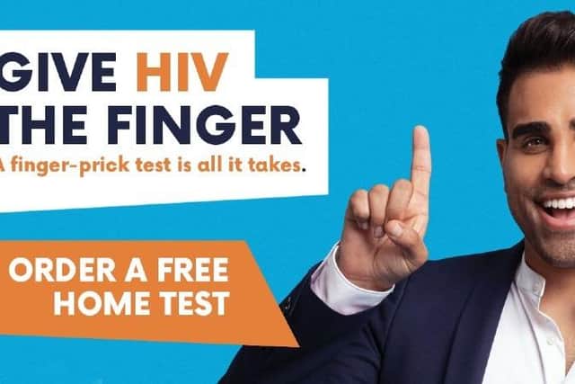People are urged to order a free HIV test at home kit in line with HIV Testing Week. Picture: PCC