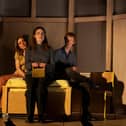 Matilda Bailes (Ruth), Nell Barlow (Kathy) and Angus Imrie (Tommy) in Never Let Me Go is at Chichester Festival Theatre. Picture Hugo Glendinning