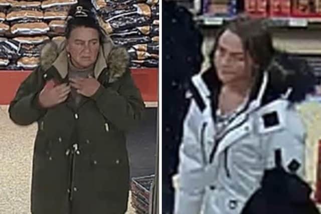 Police are looking for these women in connection with a shoplifting incident in Hedge End.