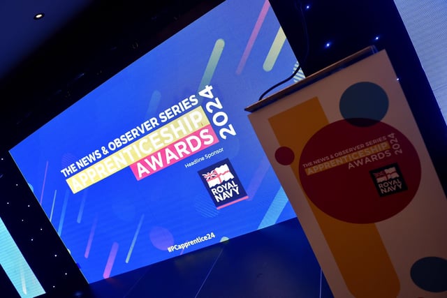 The News & Observer Apprenticeship Awards took place on Thursday, October 24, 2024 at The Marriott Hotel in Portsmouth.
Picture: Sarah Standing (241024-3842)