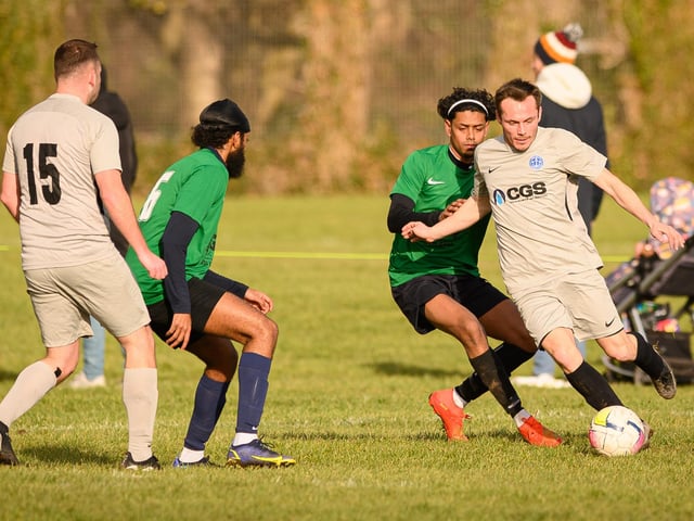 Mother Shipton (grey) v FFTP. Picture by Keith Woodland