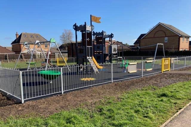 A play park built by the Ministry of Defence without planning permission could be taken down.
The playpark, next to 8 Northway in Titchfield was built on land owned by the MoD.