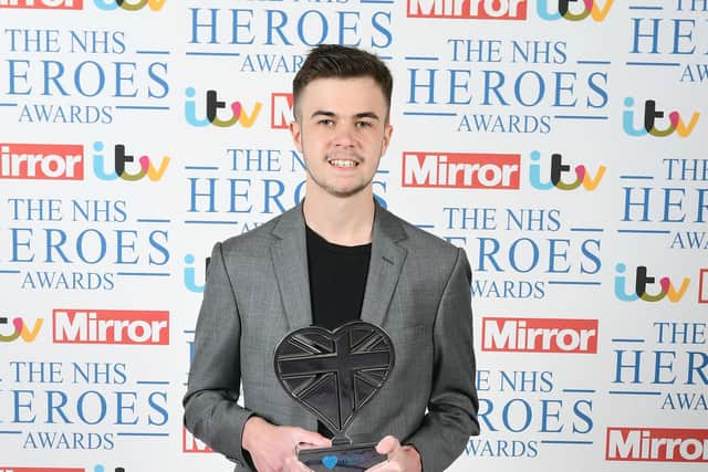 Lewis Hine, 19 from Havant. Picture: Ian West/PA Wire