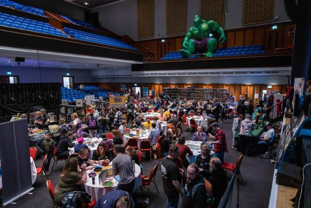 Games Fest at the Guildhall. Picture: Mike Cooter (040223)
