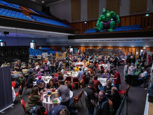 Games Fest at the Guildhall. Picture: Mike Cooter (040223)