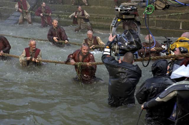 This star studded adaption of the book/ musical Les Miserables filmed scenes at Portsmouth Historic Dockyard with Hugh Jackman being one of the Hollywood stars who arrived in the city for the filming in 2012.