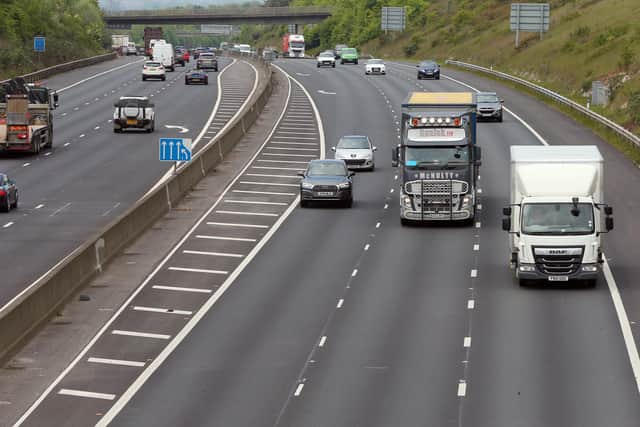 The M27. Picture: Chris Moorhouse
