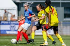 Due to wet weather, Portsmouth Women have only played nine of their 22 league games in 2019/20. Picture: Jordan Hampton