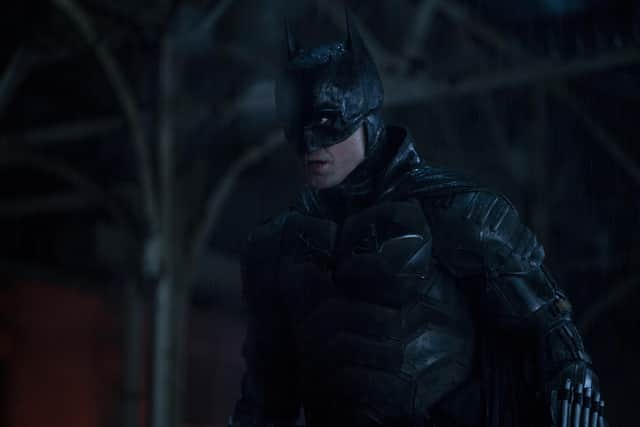 Robert Pattinson as Batman.