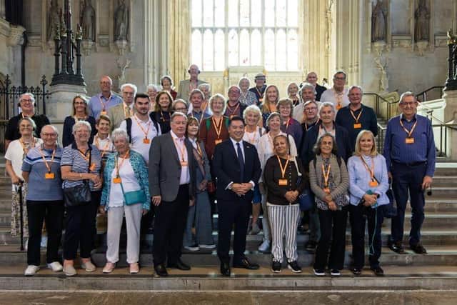 Alan Mak MP welcomed another group of Havant Constituency residents to Parliament