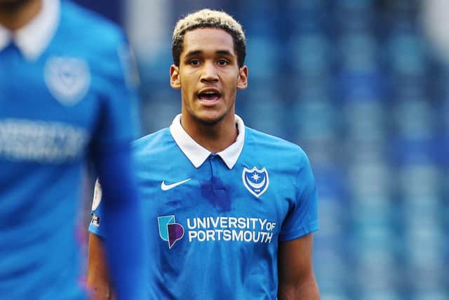 Haji Mnoga is returning to Pompey for pre-season.   Picture: Joe Pepler