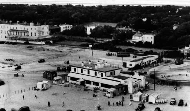 An aerial view of Beachlands, Hayling Island in the 1950s.
Picture: Paul Costen postcard collection.