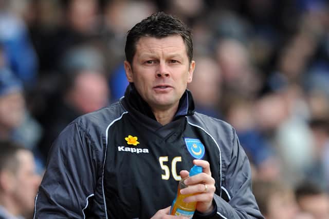 Steve Cotterill was Pompey boss the last time the Blues played competitively at Bristol City. Picture: Allan Hutchings