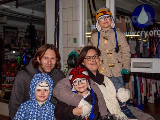Jamie and Beth Youell, Aurora, Elijah and Jamie