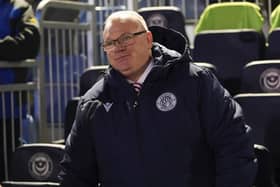 Stevenage Manager Steve Evans.