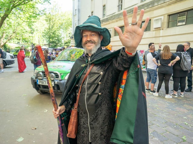 Portsmouth Comic Con 2023 at Portsmouth Guildhall on Saturday 3rd June 2023Pictured: People dressed up at the eventPicture: Haibur Rahman