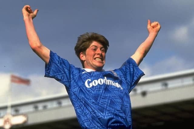 Darren Anderton made 77 appearances for Pompey before leaving for Spurs in May 1992 and enjoying an England career which brought 30 caps. Picture: Shaun Botterill/Allsport