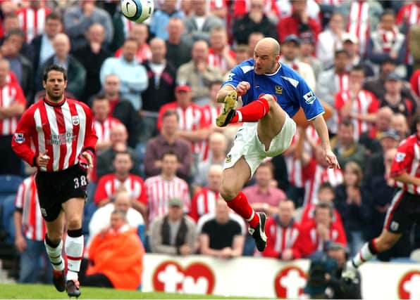 Steve Stone was a member of the triumphant Pompey side which defeated Southampton 4-1 in April 2005. Picture: Steve Reid