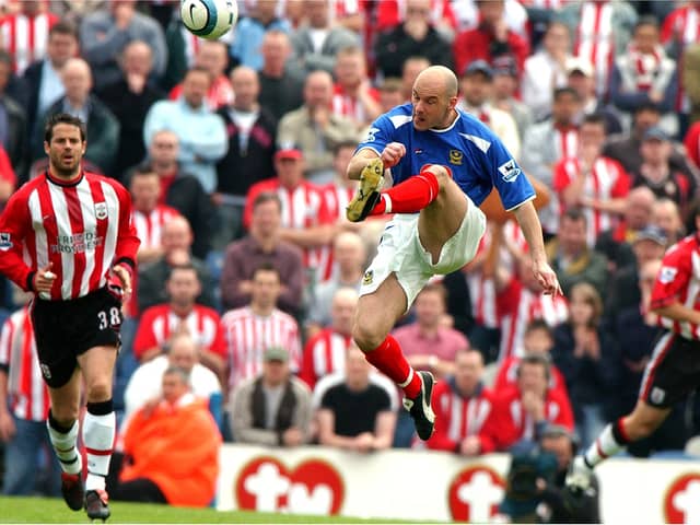 Steve Stone was a member of the triumphant Pompey side which defeated Southampton 4-1 in April 2005. Picture: Steve Reid