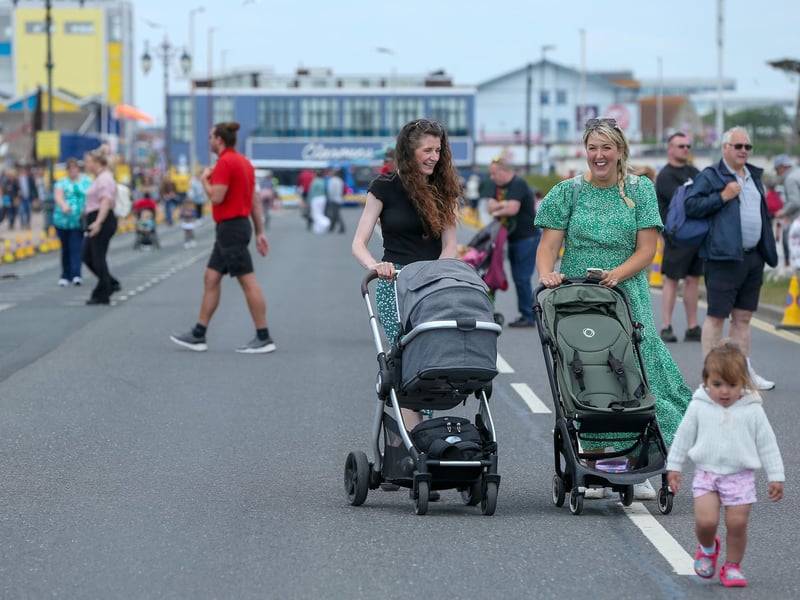 Crowds at the D-Day 80 national commemorative event.Picture: Chris Moorhouse (050624-044)