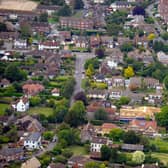 Aerial view of Havant Road, Emsworth. Picture: Allan Hutchings