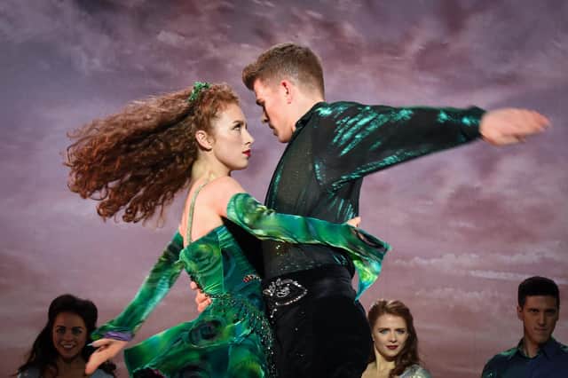Riverdance 25 Anniversary show - lead dancers Amy-Mae Dolan and Bobby Hodges. Picture by Jack Hartin