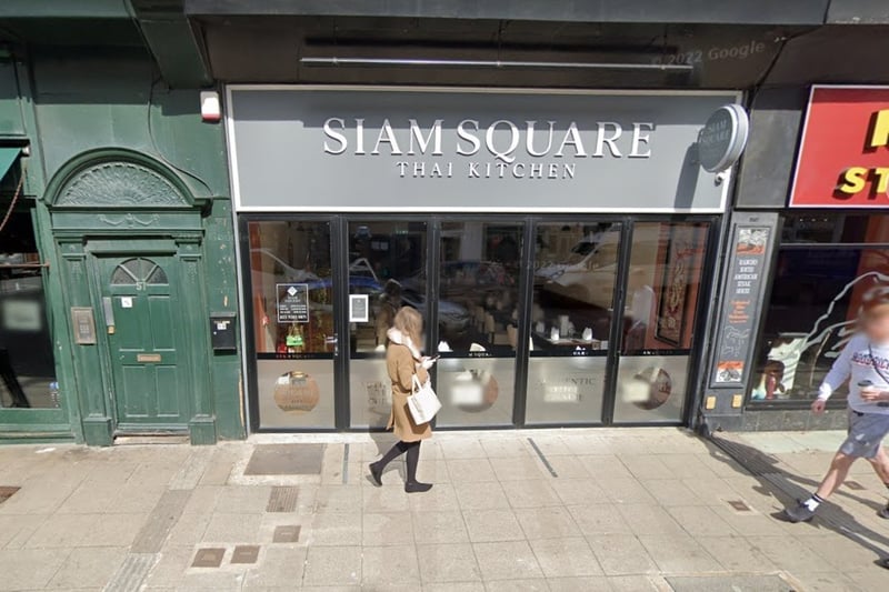 Siam Square, Southsea, has a Google rating of 4.7 with 70 reviews.