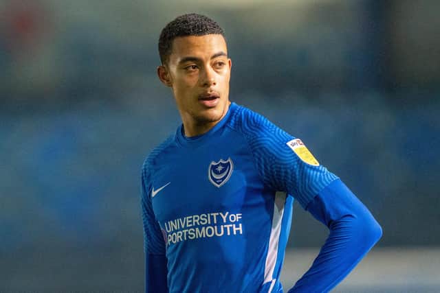 Former Pompey midfielder Miguel Azeez