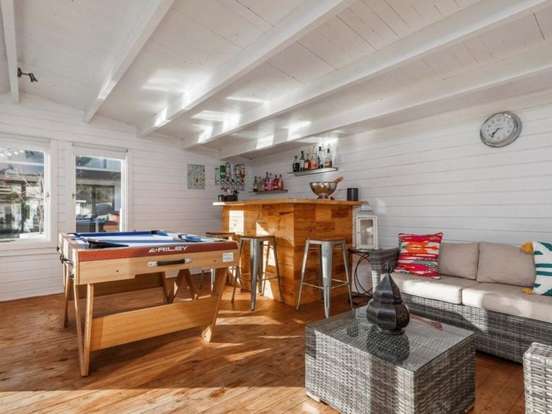 This house is located in Ringwood, New Forest, Hampshire and it is stunning throughout.