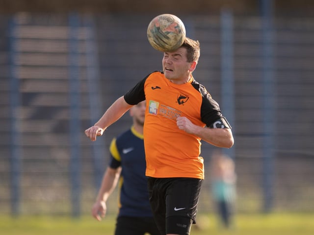 An AFC Farlington player heads the ball.
Picture: Keith Woodland