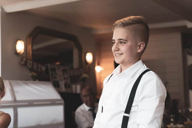 Harrison Inguanez.
Picture: Weddings by Sophia B/ www.besidetheseasidephotography.co.uk