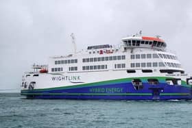 Wightlink ferry Victoria of Wight. Picture: Tony Weaver