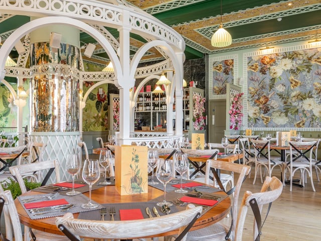 Giggling Squid will be officially opening the doors of its brand new venue in Gunwharf Quays on July 30. The former Loch Fyne site has been transformed into a botanical paradise with exceptional decor. Picture: Giggling Squid