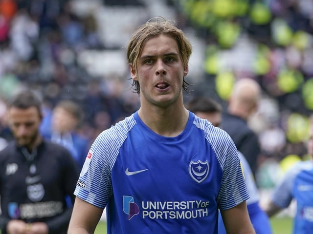 Breezed into Fratton Park in January and adapted superbly to regular first-team football, becoming an instant hit with supporters. A left-footed centre-half who is comfortable on the ball and also weighed in with two goals in the 3-1 win over Bolton in February. Wouldn't have expected to make 20 League One appearances in his opening six months and suffered a harsh lesson against Port Vale's Ellis Harrison. Clearly a developing talent and fans are rightly excited about what his future holds. Picture: Jason Brown/ProSportsImages