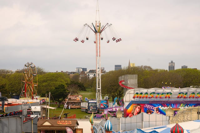 Southsea Travelling Funfair is proving popular with locals. The funfair is currently on Castle Field, Southsea, and will be there until May 6, 2024. Picture: Keith Woodland (270421-1)